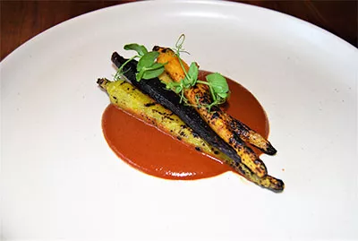 roasted carrot mole